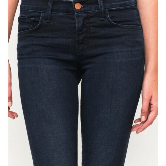 J Brand Mid-Rise Rail Straight Leg Skinny Jeans BN - Picture 6 of 6